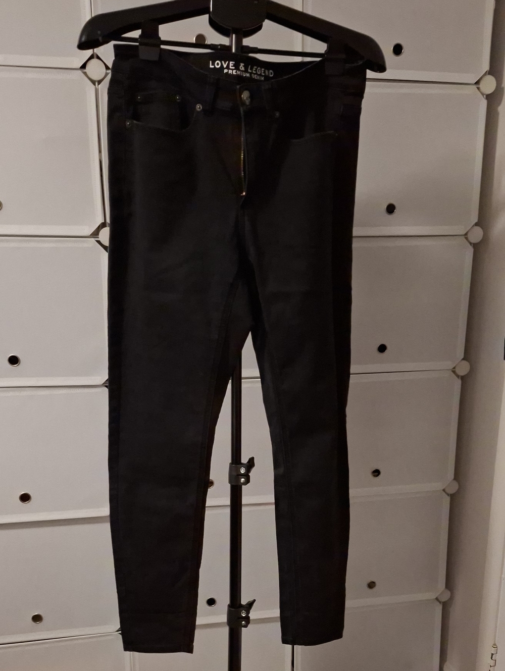 Love & Legend Black Skinny Jeans - Sleek Stretch Fit